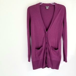 Ann Taylor Boyfriend Cardigan 